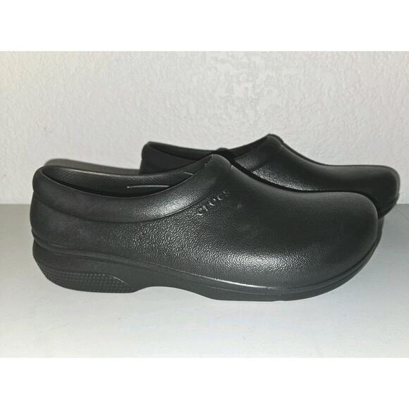 New Crocs Adult On the Clock Clogs Slip Resistant Work Shoes Slip Ons 8M, 10W - Picture 3 of 11